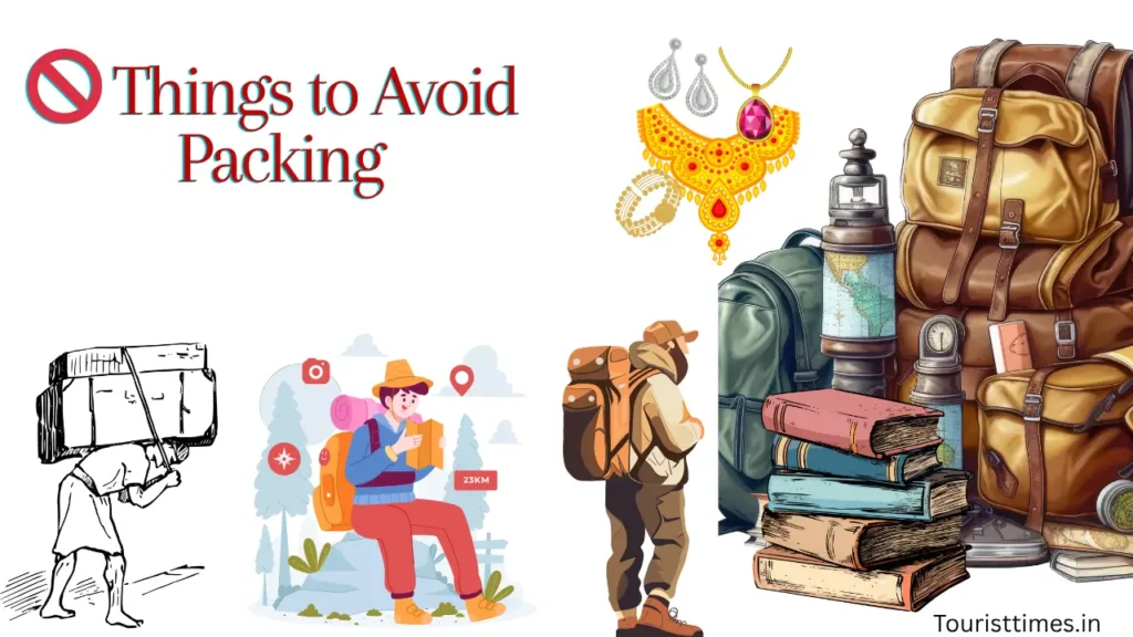 List of Things to Avoid Packing during travell far