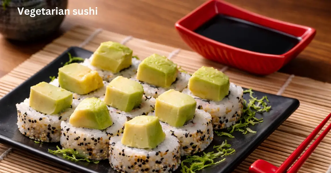 Vegetarian sushi | AI image used for illustrative purpose