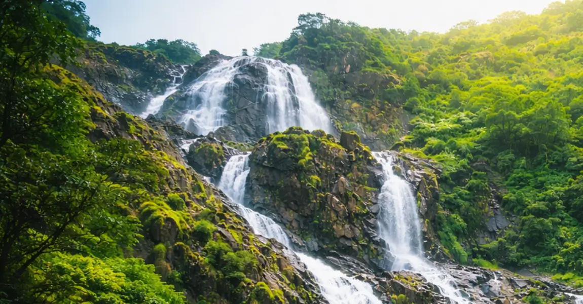 Dudhsagar Falls, Goa (representative image)