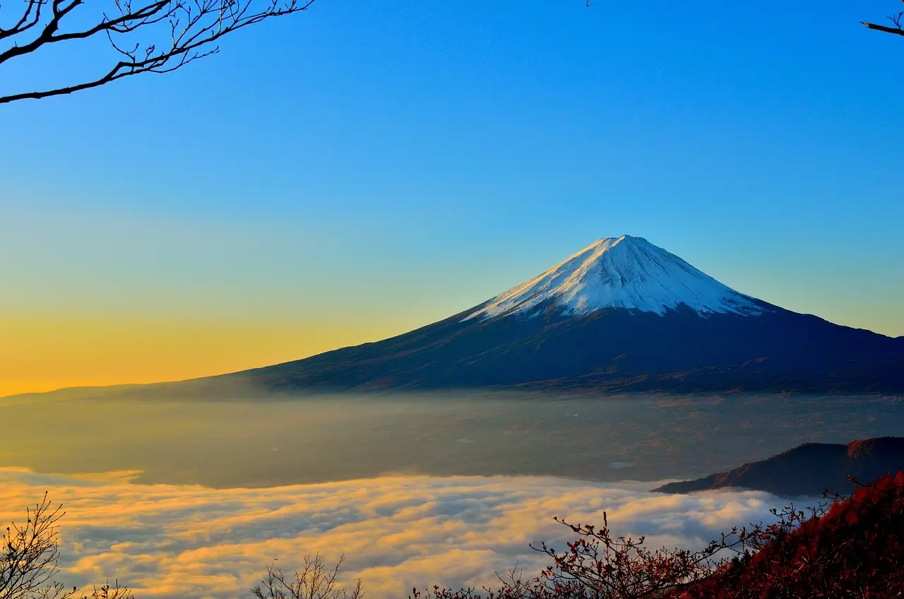 Mount Fuji ,Japan’s most iconic natural landmark